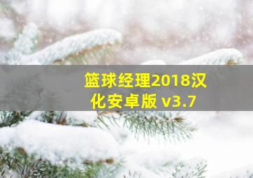 篮球经理2018汉化安卓版 v3.7